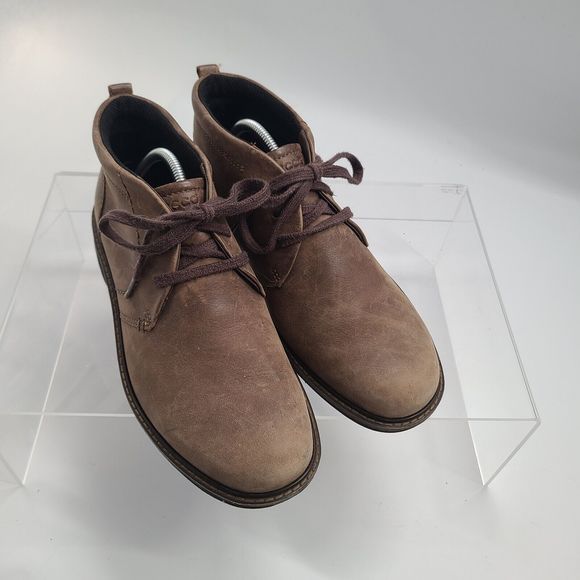 Mens ECCO Jamestown Mid Chukka Boots. Size 9-9.5 US.‎ 43 Euro. 43P510104277469 - Picture 1 of 12